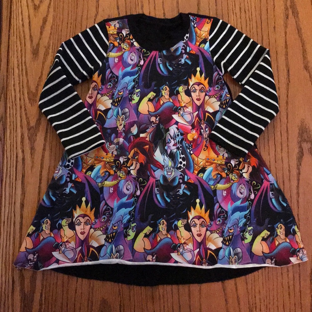 WRK Wild Rich Kids Villain Dress Size 3-4Y